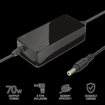 ALIMENTATOR Notebook Trust la retea, compatibil universal, iesire 19 Volt, 