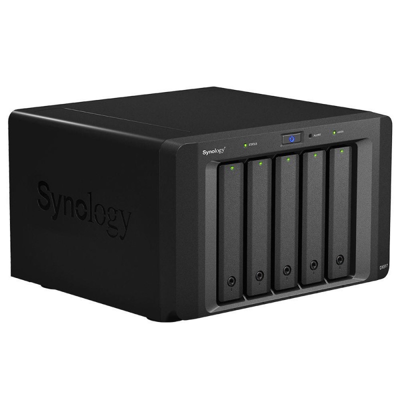 Desktop Expansion Unit 5 Bay DiskStation DX517 compatible with DiskStation Tower NAS, 
