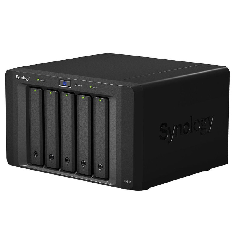 Desktop Expansion Unit 5 Bay DiskStation DX517 compatible with DiskStation Tower NAS, 
