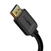 CABLU video Baseus HD Series, HDMI (T) la HDMI (T), rezolutie maxima 4K UHD (3840 x 2160) la 60 Hz, conectori auriti, 1m, negru 