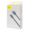 CABLU alimentare si date Baseus Crystal Shine, Fast Charging Data Cable pt. smartphone, USB la Lightning Iphone 2.4A, 1.2m, negru 