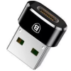ADAPTOR Baseus Mini, USB Type-C(M) la USB 2.0(T), negru 