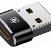 ADAPTOR Baseus Mini, USB Type-C(M) la USB 2.0(T), negru 