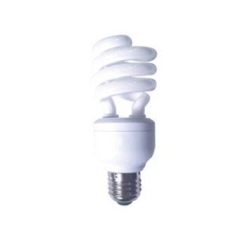 BEC fluorescent Panasonic, soclu E27, putere 19W, forma spirala, lumina alb rece, alimentare 220 - 240 V, 