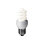 BEC fluorescent Panasonic, soclu E27, putere 8W, forma spirala, lumina alb rece, alimentare 220 - 240 V, 