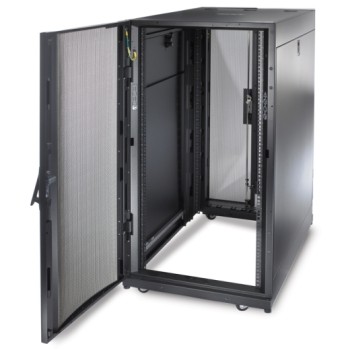Cabinet rack ,24U 600 x 1070 ,Montare pe podea ,Usi perforate ,Negru APC, 