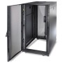 Cabinet rack ,24U 600 x 1070 ,Montare pe podea ,Usi perforate ,Negru APC, 