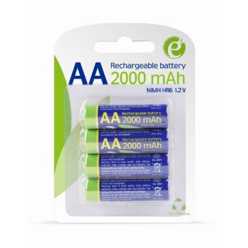 ACUMULATOR GEMBIRD  AA (R6), 1.2V NiMH  2000mAh, 4 buc., 