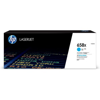 Toner Original HP Cyan, nr.658X, pentru HP Color LaserJet Enterprise M751, 28K, (timbru verde 1.2 lei) , 
