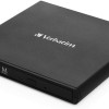 DVD-RW extern, VERBATIM, interfata USB 2.0, negru, 