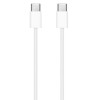 CABLU alimentare si date smartphone Apple, USB Type-C (T) la USB Type-C (T), cauciuc, lungime 1 m, alb, 