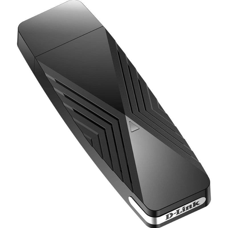 ADAPTOR RETEA D-LINK, extern wireless dual band, WI-FI 6, USB 3.0, AX1800 Mbps, antena interna x 2, 