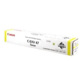 Toner Original Canon Yellow, EXV47Y, pentru IR Advance C250I|C350I|C351IF, 21.5K, (timbru verde 1.2 lei) ,NOPP, 