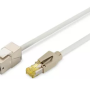 DIGITUS Consolidation-Point Cable DRAKA UC900 HRS TM31 CAT 6A Keystone Module 5 m. color grey 