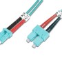 DIGITUS DK-2532-02/3 Fiber Optic Patch Cord LC/SC 2m duplex Multimode OM3 