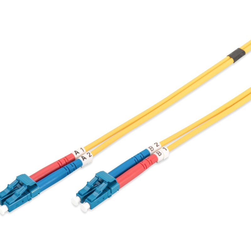 DIGITUS DK-2933-01 Fiber Optic Patch Cord LC/LC 1m duplex Singlemode OS2 