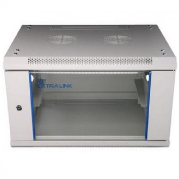 EXTRALINK EX.8550 6U 600X450 WALL-MOUNTED RACKMOUNT CABINET GREY, 