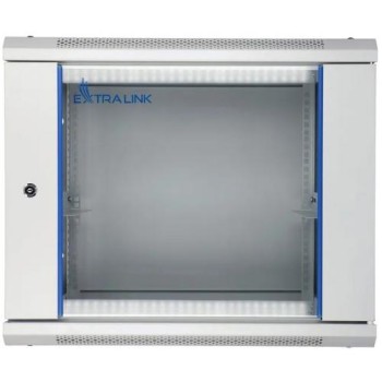 EXTRALINK EX.8574 9U 600X450 WALL-MOUNTED RACKMOUNT CABINET GREY, 