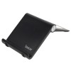 SUPORT telefon SPACER, pliabil, fixare pe birou, universal cu unghi ajustabil, dimensiuni 90 x 70 x 12mm, negru, 