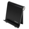SUPORT telefon SPACER, pliabil, fixare pe birou, universal cu unghi ajustabil, dimensiuni 90 x 70 x 12mm, negru, 