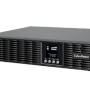 UPS CYBER POWER Online dubla conversie cu sin. pura, cu management, Rack 2U, LCD, 2000VA/1800W, 8x IEC, baterie 4x 12V/9Ah, incarcare pana la 4h, USB, 2x RJ45, RS232, slot SNMP, APFC, LCD col, EPO, tehn. GreenP, 