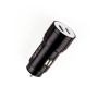 ALIMENTATOR auto SPACER Fast Charge 17W 5V/3.1A max, putere totala 17W, 2 x USB, pt. bricheta auto, black, 