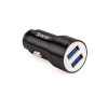 ALIMENTATOR auto SPACER Fast Charge 17W 5V/3.1A max, putere totala 17W, 2 x USB, pt. bricheta auto, black, 