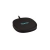 ALIMENTATOR wireless SPACER, Quick Charge 15W Qi, conector Type-C, rol de stand prin prindere magnetica, negru 