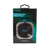 ALIMENTATOR wireless SPACER, Quick Charge 15W Qi, conector Type-C, rol de stand prin prindere magnetica, negru 