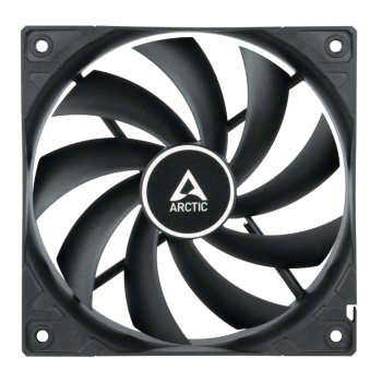 VENTILATOR ARCTIC PC, F12 , 120x120x25mm, low noise FD bearing, Black, 