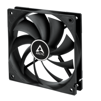 VENTILATOR ARCTIC PC, F12 , 120x120x25mm, low noise FD bearing, Black, 