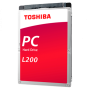 HDD Mobile TOSHIBA P200 slim 7mm (2.5 1TB, 5400RPM, 128MB, SATA 6Gbps), bulk TOSHIBA, 