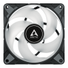 VENTILATOR ARCTIC PC, P12 PWM PST RGB Value Pack 3buc w/controler, 140x140x28mm, w/ PWM & cablu PST, low noise FD bearing, high static pressure, Black, 