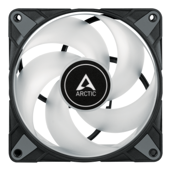 VENTILATOR ARCTIC PC, P12 PWM PST RGB Value Pack 3buc w/controler, 140x140x28mm, w/ PWM & cablu PST, low noise FD bearing, high static pressure, Black, 