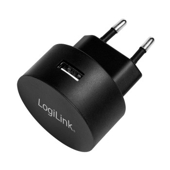 ALIMENTATOR retea 220V LOGILINK, universal, 1 x USB-A, maxim 2.1A, 10.5W, suport OCP/OVP/OHP/SCP, negru, 