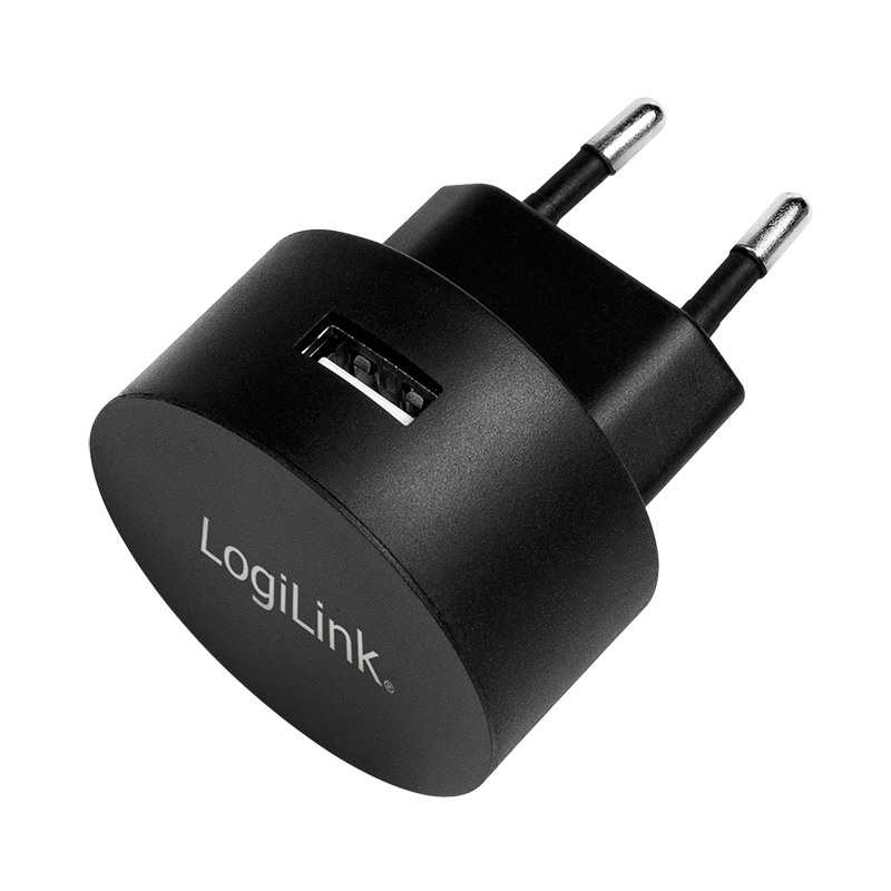 ALIMENTATOR retea 220V LOGILINK, universal, 1 x USB-A, maxim 2.1A, 10.5W, suport OCP/OVP/OHP/SCP, negru, 