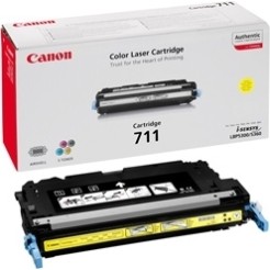 Toner Original Canon Yellow, CRG-711Y, pentru LBP-5300|LBP-5360|MF-9130|MF-9170|MF-9220|MF-9280, 6K, (timbru verde 1.2 lei) , 