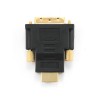 ADAPTOR video GEMBIRD, HDMI (T) la DVI-D SL (T), conectori auriti, black, 