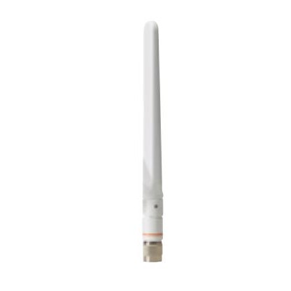 2.4 GHz 2 dBi/5 GHz 4 dBi Dipole Ant., White, RP-TNC, 