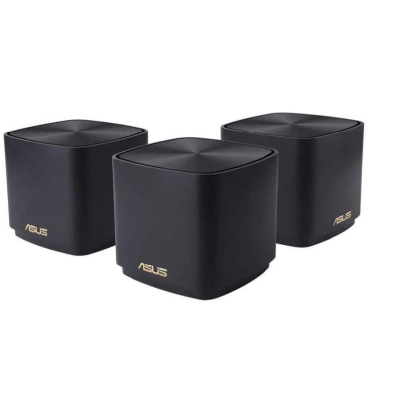 AS ZENWIFI AX MINI XD4 WHITE 3PK BLACK, 