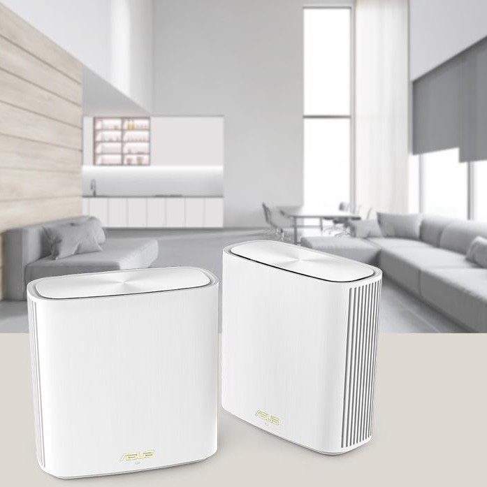 AS ZENWIFI AX5400  XD6S  WHITE 2PK, 