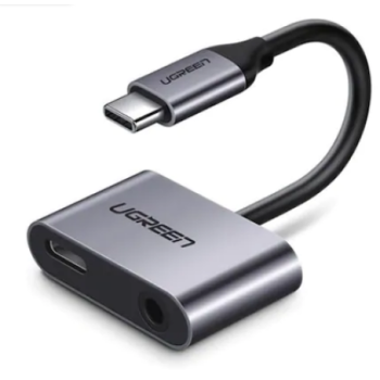 ADAPTOR Incarcare si audio Ugreen, 