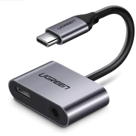 ADAPTOR Incarcare si audio Ugreen, 
