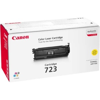 Toner Original Canon Yellow, CRG-723Y, pentru LBP-7750, 8.5K, (timbru verde 1.2 lei) , 