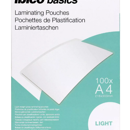 Folie IBICO Light pentru laminare la cald,  A4,  75 mic., 100buc/set, 