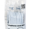 CABLU TELEFONIC GEMBIRD 6P4C, 10m, black, 