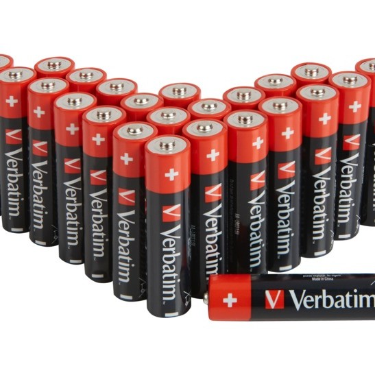 BATERIE VERBATIM  AA (R6), 1.5V alcalina, 24 buc., 