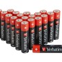 BATERIE VERBATIM  AAA (R3), 1.5V alcalina, 20 buc., 