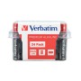 BATERIE VERBATIM  AAA (R3), 1.5V alcalina, 24 buc., 