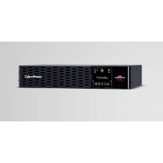 UPS CYBER POWER Line Int. cu sin. pura, cu management, Rack 2U, LCD, 2200VA/2200W, AVR, 8x IEC, baterie 4x 12V/9Ah, incarcare pana la 3h, USB, 2x RJ45, RS232, slot SNMP, APFC, EPO, hot-swapp, tehn. GreenPower, 